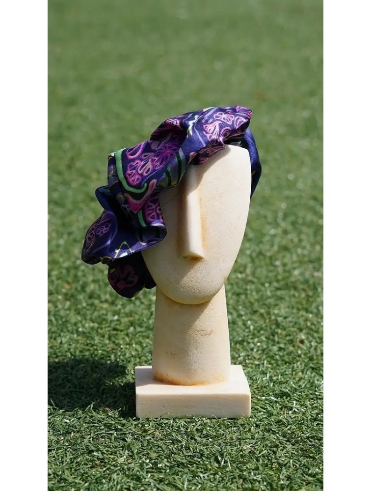 EMMANUELLE SILK Marenges scrunchy