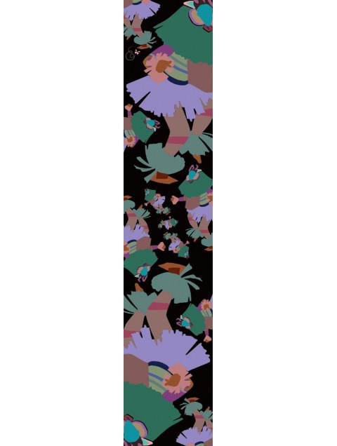 EMMANUELLE SILK Masquerades Scrunchy