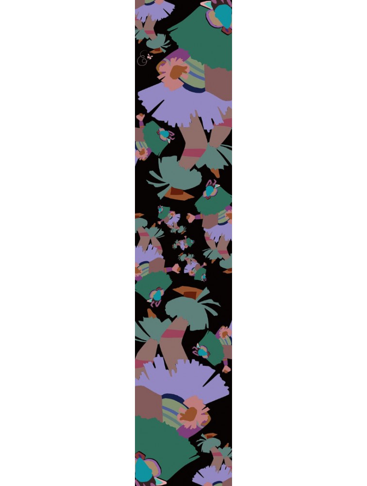 EMMANUELLE SILK Masquerades Scrunchy