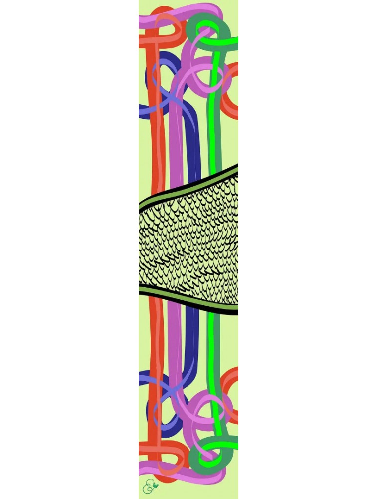 EMMANUELLE SILK Slides scrunchy