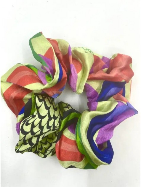 EMMANUELLE SILK Slides scrunchy