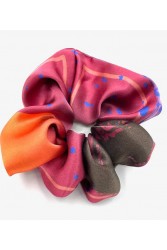 EMMANUELLE SILK Sunset Scrunchy