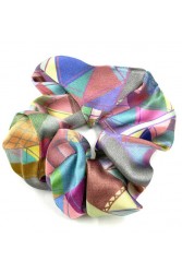 EMMANUELLE SILK Yoruba Tunic scrunchy