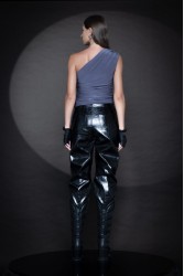 FOREVER YOUNG Adriana Top Silver Ασημί Τοπ