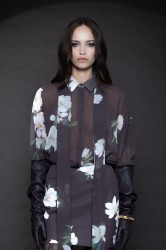 FOREVER YOUNG Ava Shirt Brown Floral Καφέ Φλοράλ Πουκάμισο