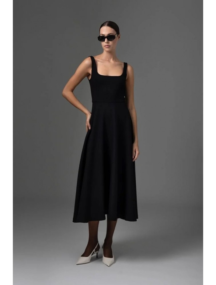 FOREVER YOUNG Anisa Dress Black Μαύρο Φόρεμα