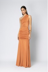 FOREVER YOUNG Lydia Dress Terracotta Πορτοκαλί Φόρεμα