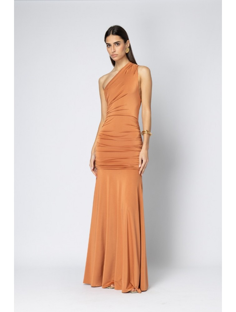 FOREVER YOUNG Lydia Dress Terracotta Πορτοκαλί Φόρεμα