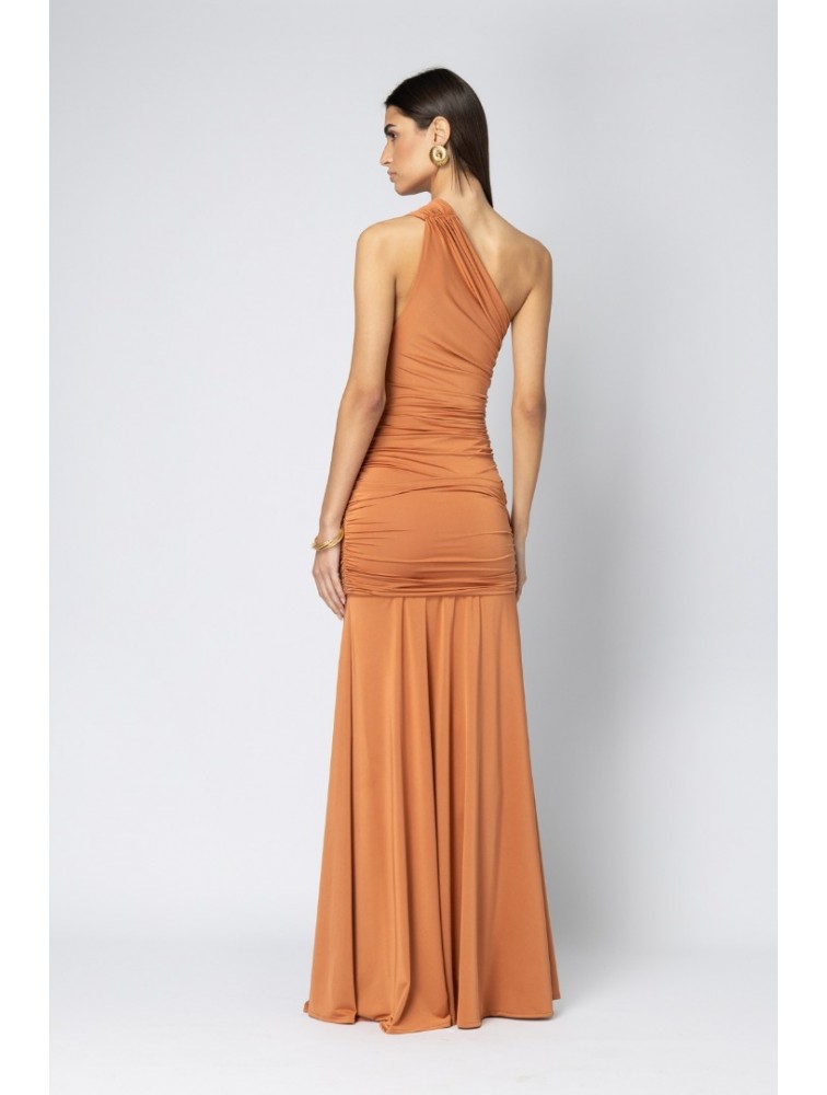 FOREVER YOUNG Lydia Dress Terracotta Πορτοκαλί Φόρεμα