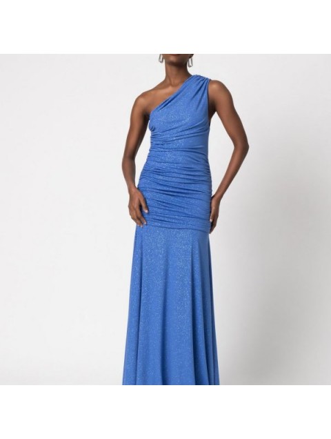FOREVER YOUNG  Lydia Sparkling Maxi Dress Blue