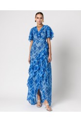 FOREVER YOUNG Valentina Dress Blue Μπλε Φόρεμα