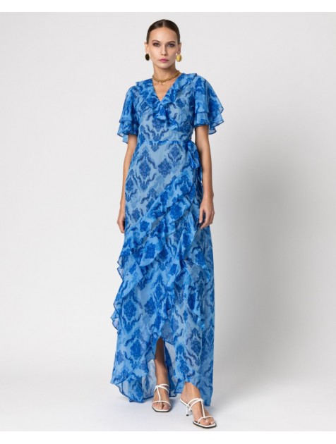 FOREVER YOUNG Valentina Dress Blue Μπλε Φόρεμα 