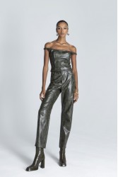 FOREVER YOUNG Vega Pants Χακί Κροκό Παντελόνι