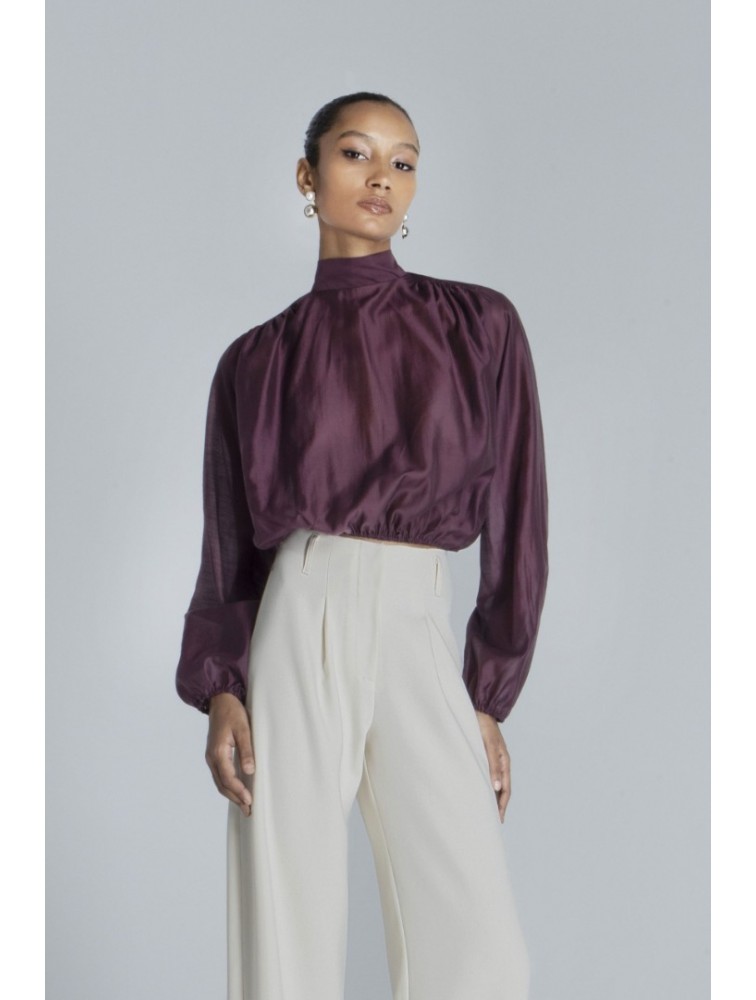 FOREVER YOUNG Vesper Top Bordeaux Μπορντώ Τοπ