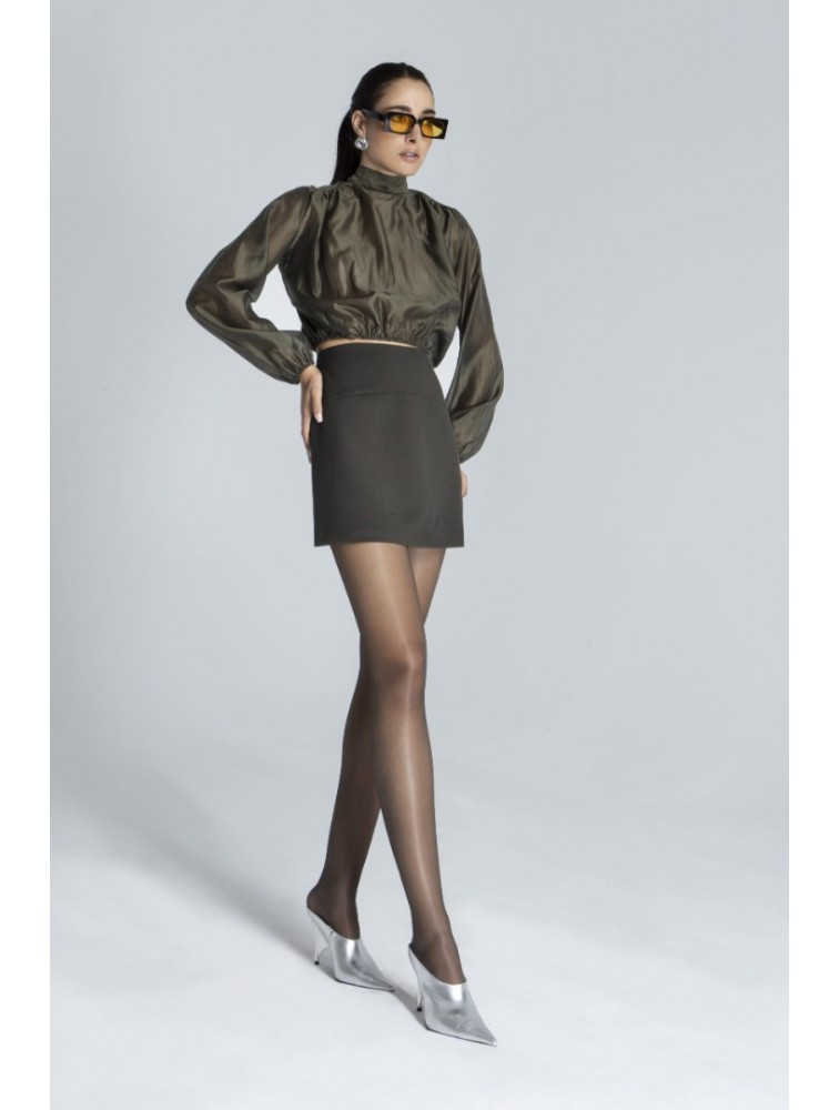 FOREVER YOUNG Vesper Top Dark Khaki Χακί Τοπ