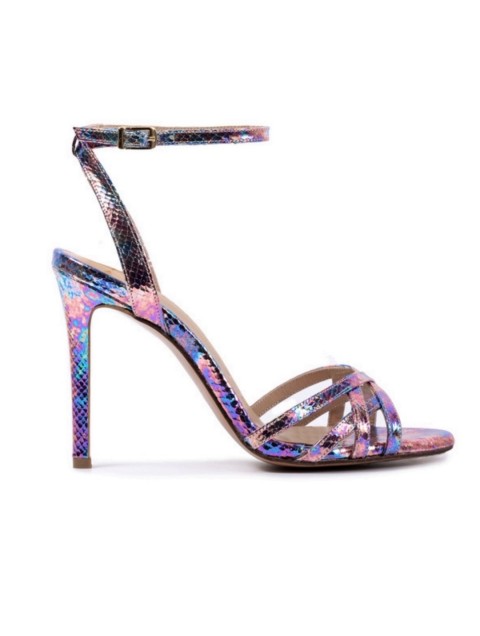 GLAMAZONS Marry Me Lilac Leather Women's High Heels
