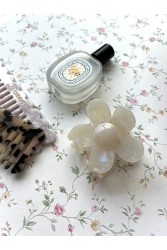 HEY BEAUTY Daisy Clip in Pearl Περλέ Κλάμερ