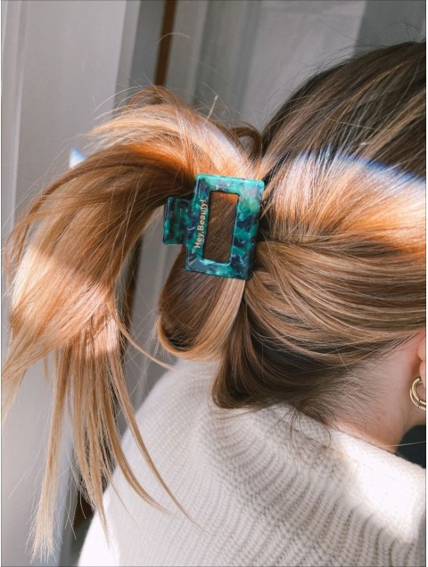 HEY BEAUTY Baby Mamma in Emerald Σμαραγδί Κλάμερ