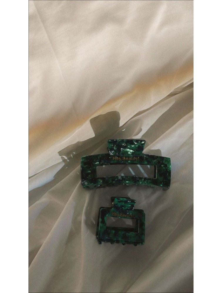 HEY BEAUTY Baby Mamma in Emerald Σμαραγδί Κλάμερ