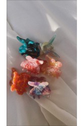 HEY BEAUTY 90’s Baby Butterfly Hair Clips-Set Of 6 Σετ με 6 Κλάμερς Πεταλούδες