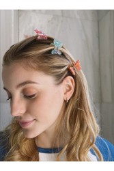 HEY BEAUTY 90’s Baby Butterfly Hair Clips-Set Of 6 Σετ με 6 Κλάμερς Πεταλούδες