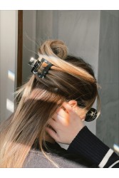 HEY BEAUTY Baby Mamma in Black Μαύρο Κλάμερ