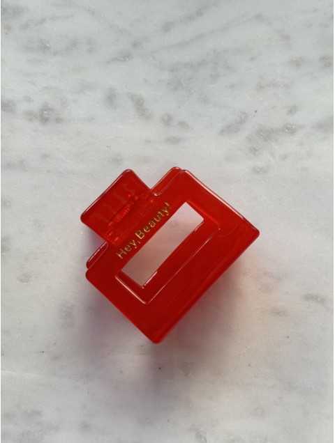 HEY BEAUTY Baby Mamma in Cherry Red Κόκκινο Κλάμερ 