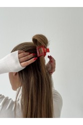 HEY BEAUTY Baby Mamma in Cherry Red Κόκκινο Κλάμερ