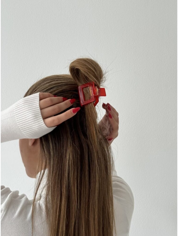 HEY BEAUTY Baby Mamma in Cherry Red Κόκκινο Κλάμερ