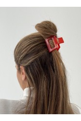 HEY BEAUTY Baby Mamma in Cherry Red Κόκκινο Κλάμερ