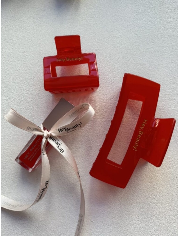 HEY BEAUTY Baby Mamma in Cherry Red Κόκκινο Κλάμερ