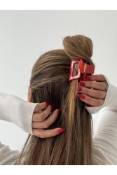 HEY BEAUTY Baby Mamma in Cherry Red Κόκκινο Κλάμερ