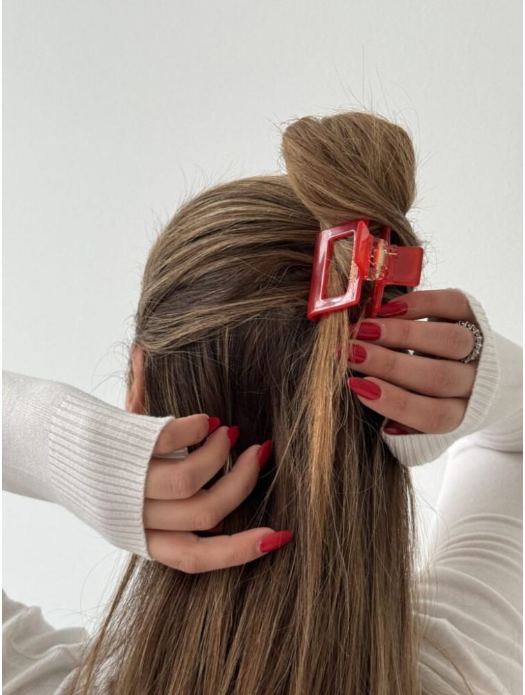 HEY BEAUTY Baby Mamma in Cherry Red Κόκκινο Κλάμερ