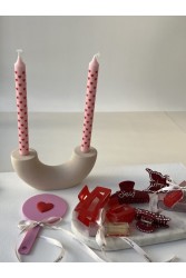 HEY BEAUTY Baby Mamma in Cherry Red Κόκκινο Κλάμερ