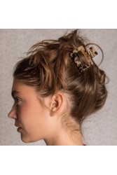HEY BEAUTY Baby Mamma in Light Brown Ανοιχτό Καφέ Κλάμερ