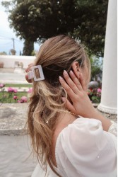 HEY BEAUTY Baby Mamma in Pearl Περλέ Κλάμερ