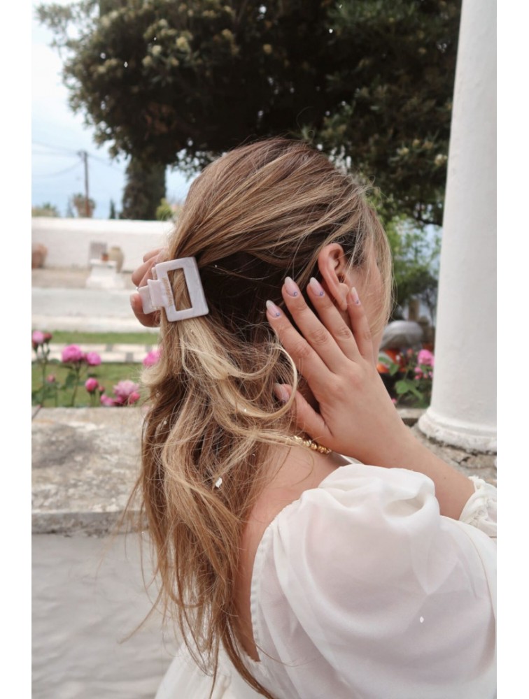 HEY BEAUTY Baby Mamma in Pearl Περλέ Κλάμερ