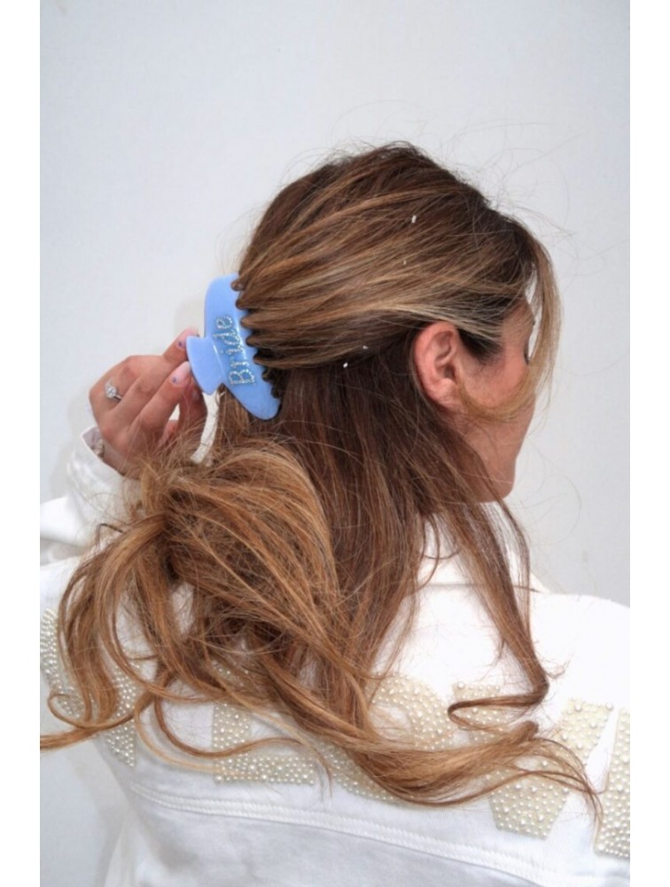 HEY BEAUTY Bride in Something Blue Μπλε Κλάμερ