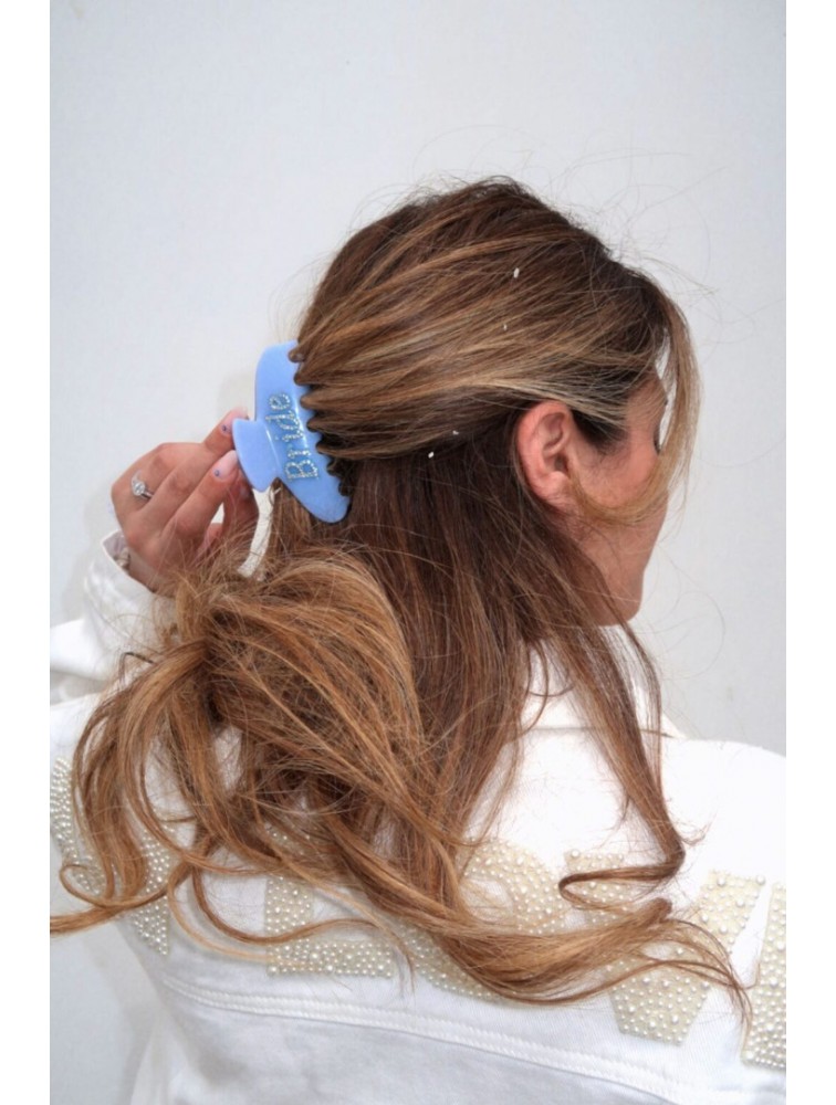 HEY BEAUTY Bride in Something Blue Μπλε Κλάμερ