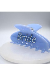 HEY BEAUTY Bride in Something Blue Μπλε Κλάμερ