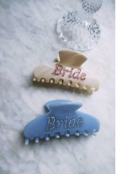 HEY BEAUTY Bride in Something Blue Μπλε Κλάμερ