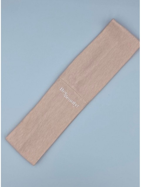 HEY BEAUTY Peach Headband Ροδακινί Κορδέλα Μαλλιών