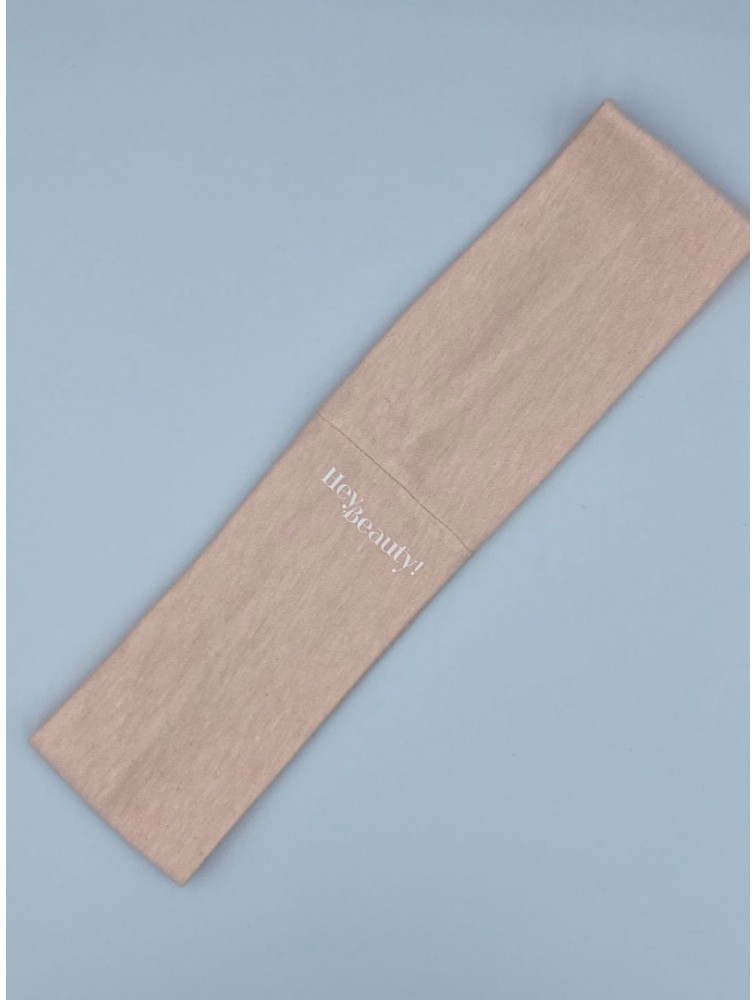 HEY BEAUTY Peach Headband Ροδακινί Κορδέλα Μαλλιών