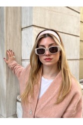 HEY BEAUTY Peach Headband Ροδακινί Κορδέλα Μαλλιών