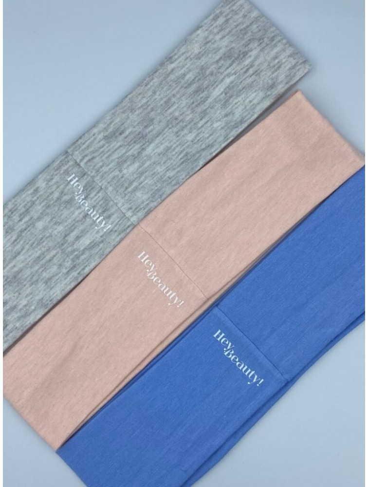 HEY BEAUTY Peach Headband Ροδακινί Κορδέλα Μαλλιών