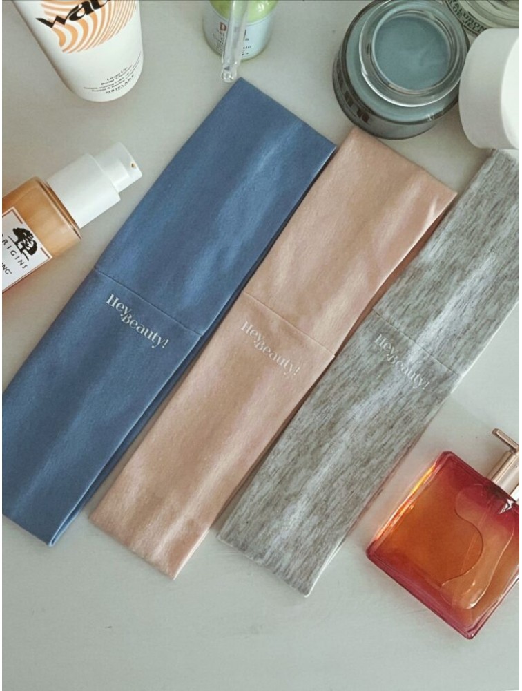 HEY BEAUTY Peach Headband Ροδακινί Κορδέλα Μαλλιών