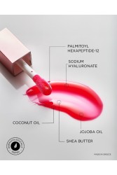 HEY BEAUTY Plump & Glow Lip Jelly in Cerise