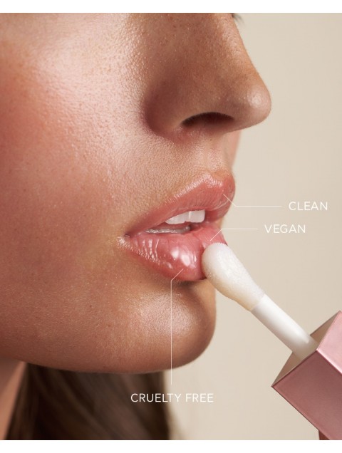 HEY BEAUTY Plump & Glow Lip Jelly in Miel 