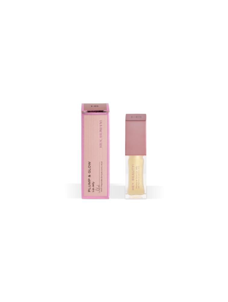HEY BEAUTY Plump & Glow Lip Jelly in Miel