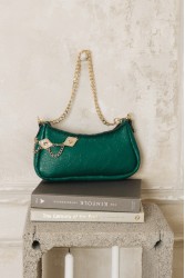 INDIVIDUAL Rushmere shoulder bag fortest green